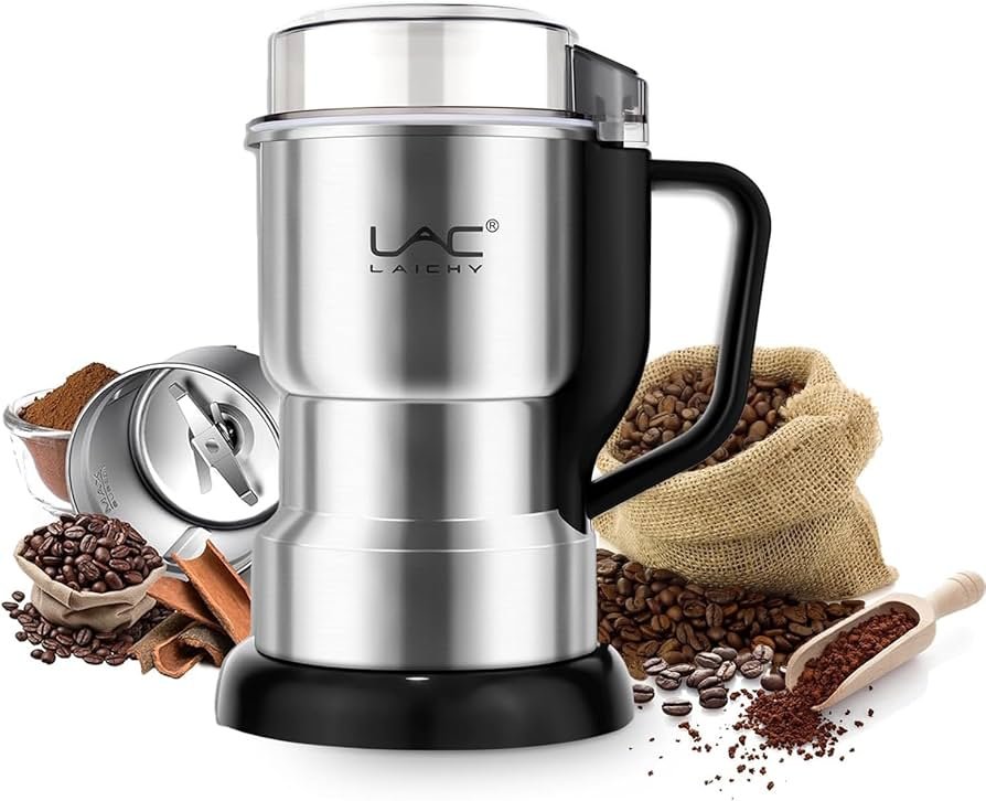 Stainless Steel Electric Coffee & Spice Grinder