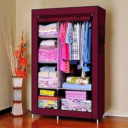 Portable Fabric Storage Wardrobe (armajada dharka )