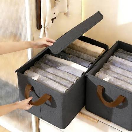 Foldable Fabric Storage Box  (small)