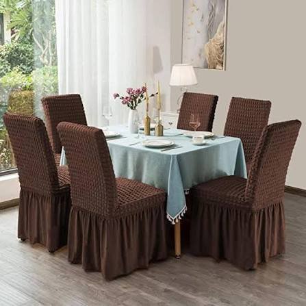 Daboolka Kuraasta Cuntada - 6 Xabo (6 Pcs Chair Cover)