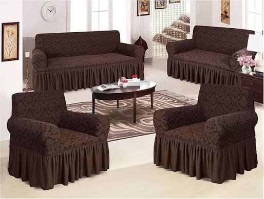 Sofa Cover Set - 4 Pcs