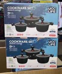 UCC Life Granite Cookware Set (3 Pieces)