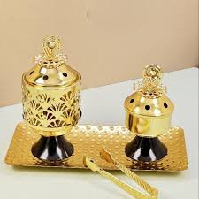 Luxury Incense Burner Set with Tray