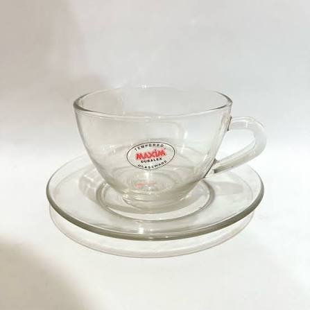 maxim Glassware Tea & Coffee Cup Set (8 Pieces)