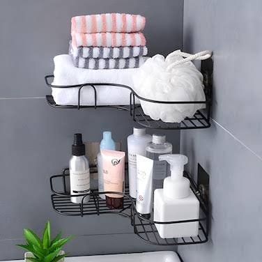 Pack Corner Bathroom Organizers
