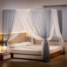 Luxury 4-Corner Canopy Mosquito Net