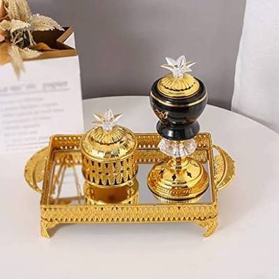 Luxury Incense Burner Set with Tray