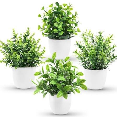 Mini Artificial Potted Plant