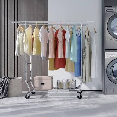 Double Rod Garment Hanger